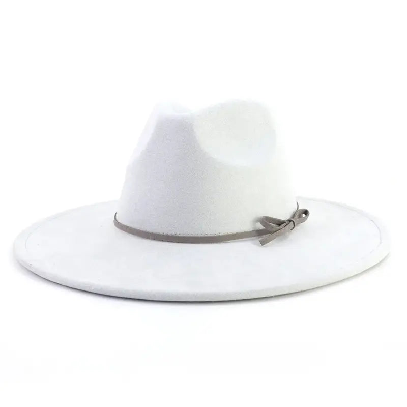 10cm Big Brim Suede Top Hat Jazz Fedora Hats Fascinators for Women Elegant Party Wedding Designer Felt Cap Men Dress