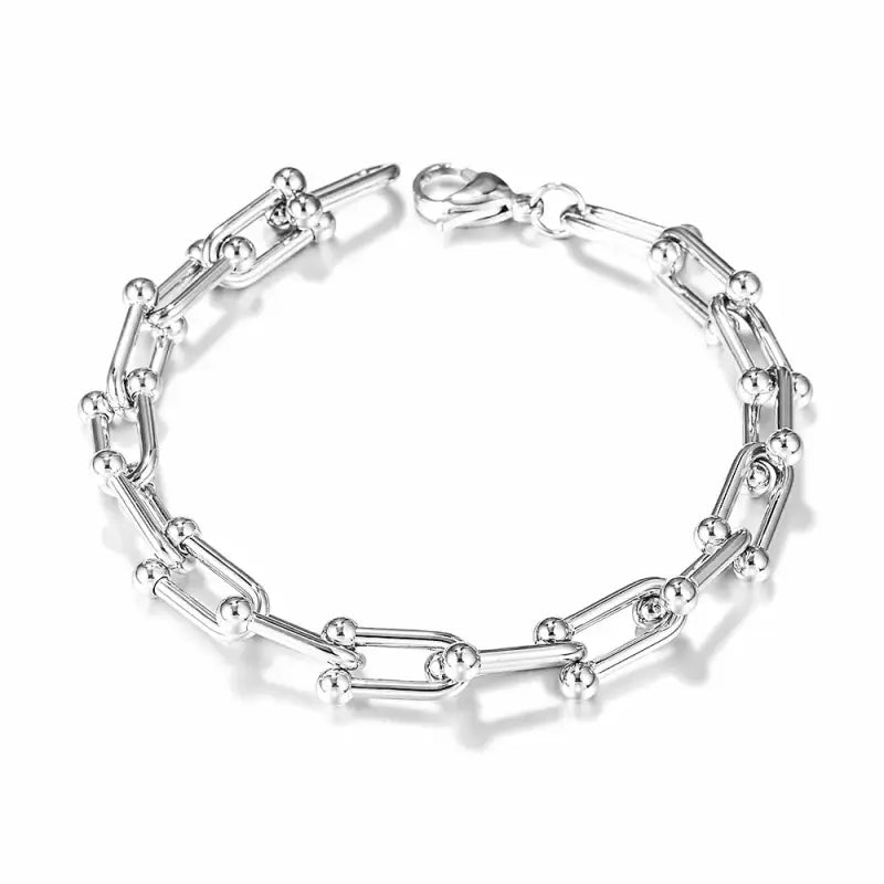 Adorned in Fire™ Double-Link Bead Necklace