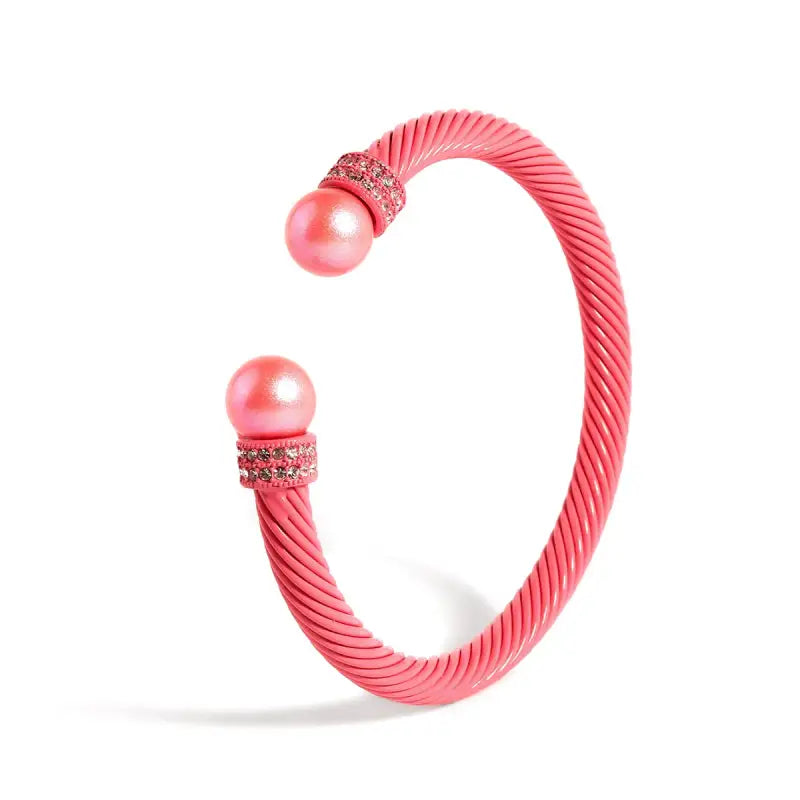 2023 New Fancy Pearl Women’s Bracelet Fashion Stainless Steel Non-fading Personality Simple Hand Jewelry Accessories