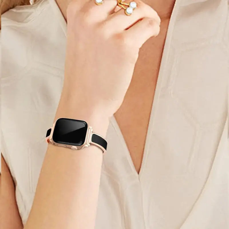 Bracelet strap ADAPTS to Apple Watch Series 10 9 8 7 6 5 4 SE for 38/40/41/42/44/45mm 46mm 49mm jewelry deduction