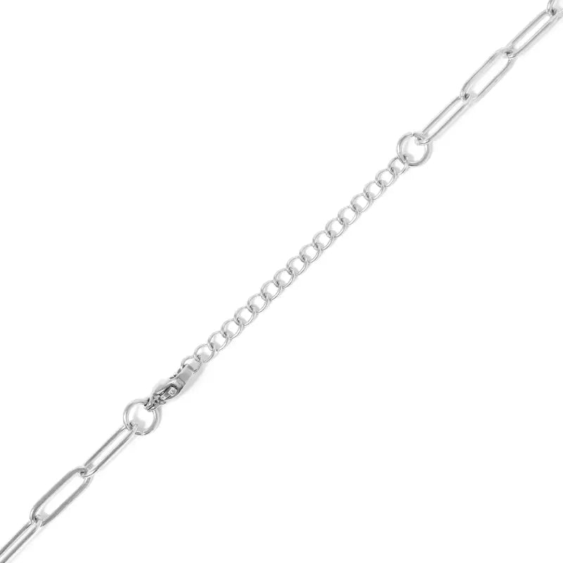 Carabiner Faith Charm Paperclip Necklace - Jewelry
