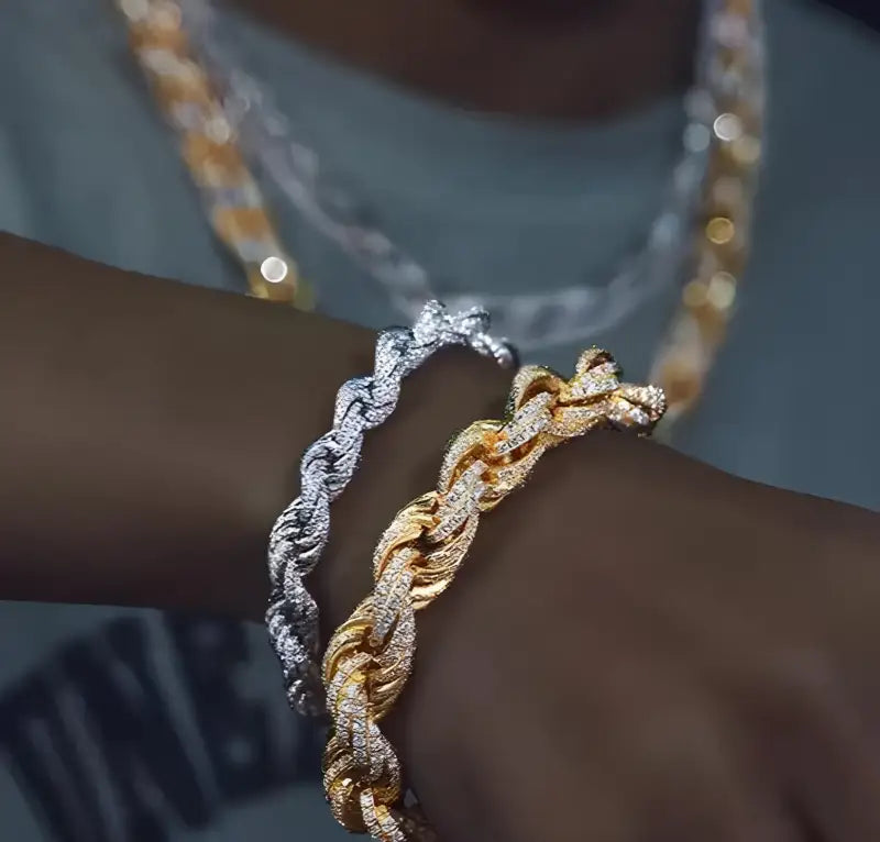 Chains of Purpose Moissanite Rope Necklace - Jewelry