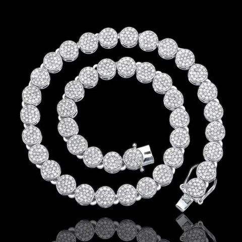 Crown of Glory Necklace - White Gold Edition 10mm