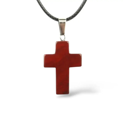 Eternal Rock Cross Necklace