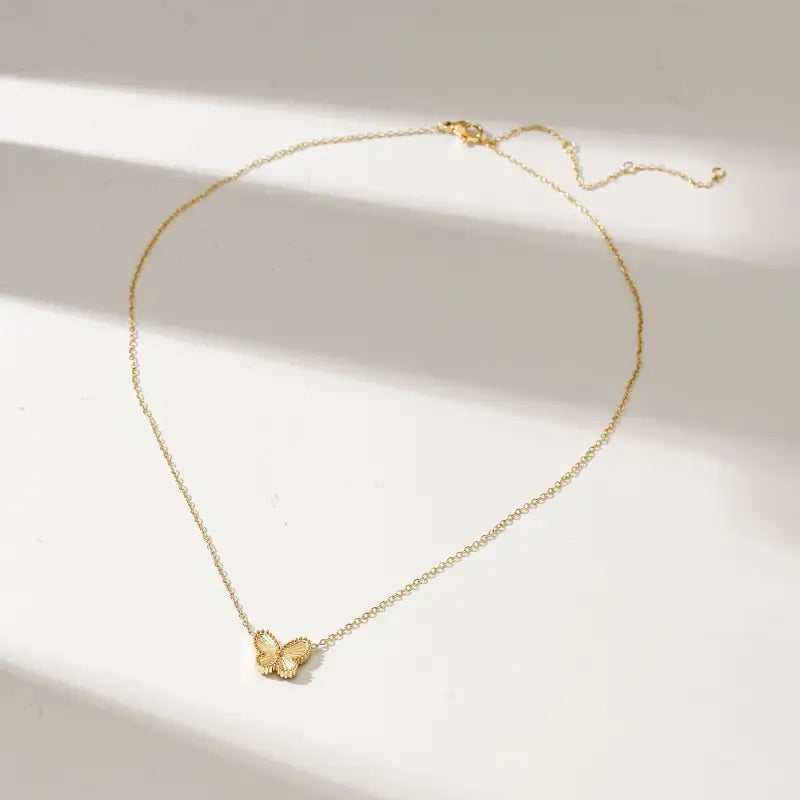 Freedom Bloom Necklace - 14K Gold Plated - Jewelry