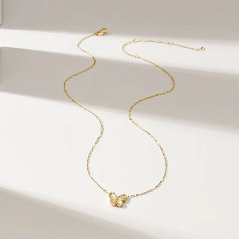 Freedom Bloom Necklace - 14K Gold Plated - Jewelry