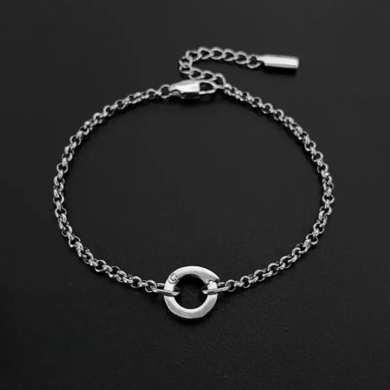 Haven Links Classic Bracelet Circle Silver Jewelry