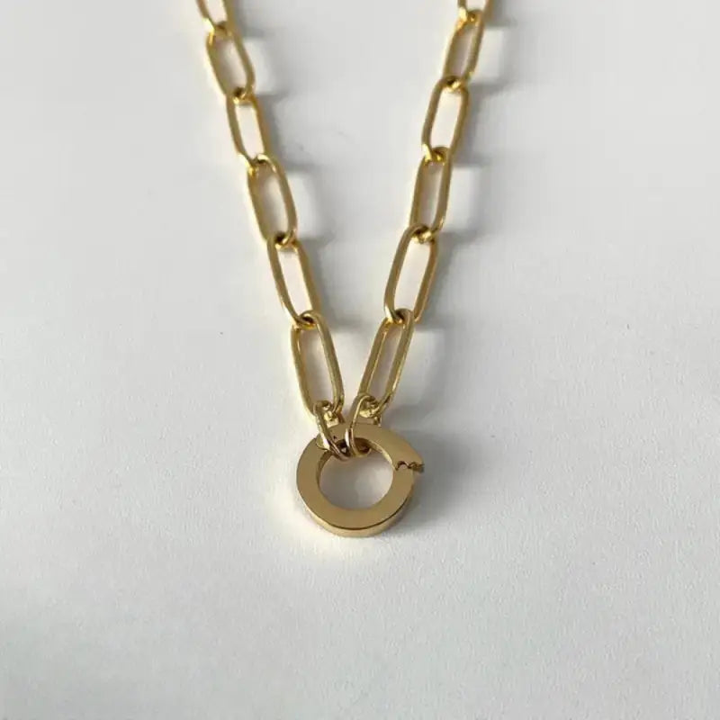 Haven Links Paperclip Necklace Jewelry