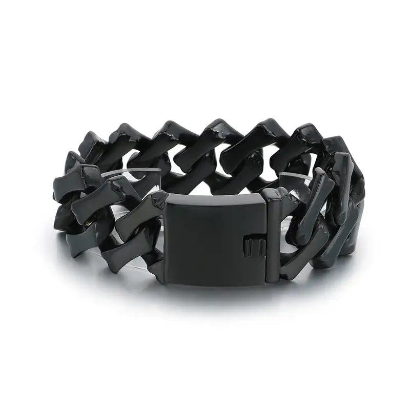 Her Golden Fortress Chain Necklace 32mm - Black / 7.9in - Jewelry