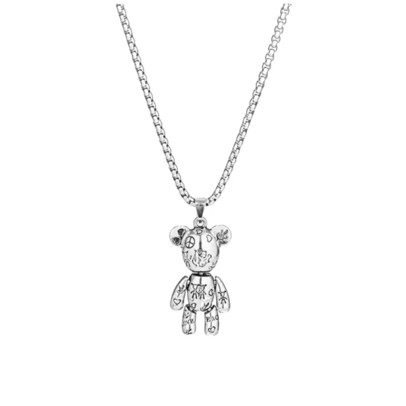 Love and Peace Bear Pendant - Sr - Jr. - Jewelry