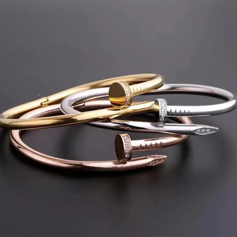 Modern Grace Nail Bangle - Jewelry