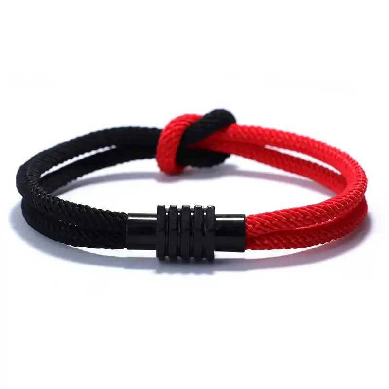 Noter Color Block Ukrainian Bracelet Men Women Yellow Blue Rope Braclet Concentric Knot Couple Braslet Lovers Gift Cord