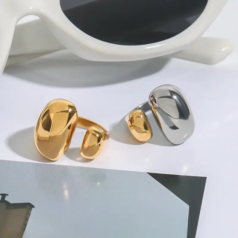 Oval Chunky Ring - Jewelry