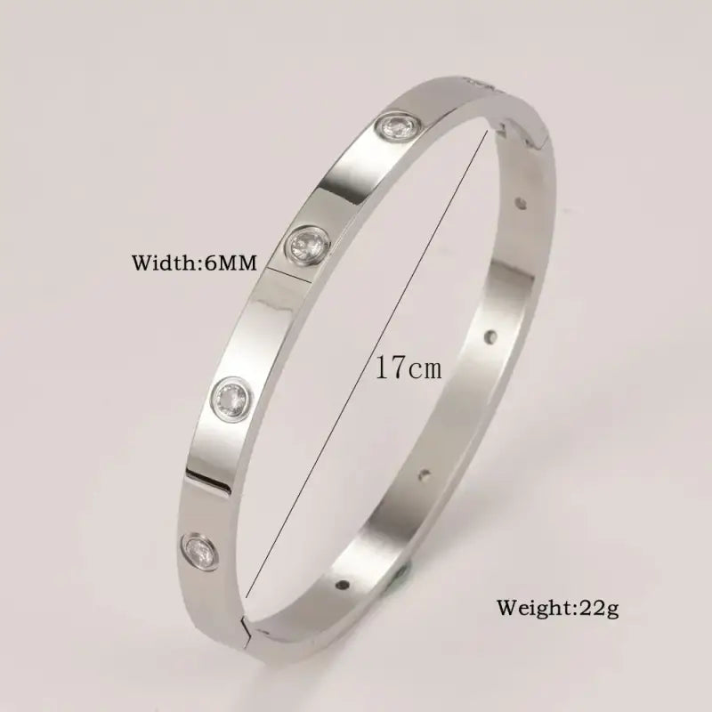 The Radiant X Bangle – 3 Styles One Fire - All Bling - Silver - Jewelry