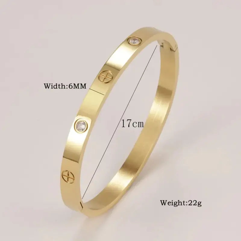 The Radiant X Bangle – 3 Styles One Fire - Bling - Gold - Jewelry