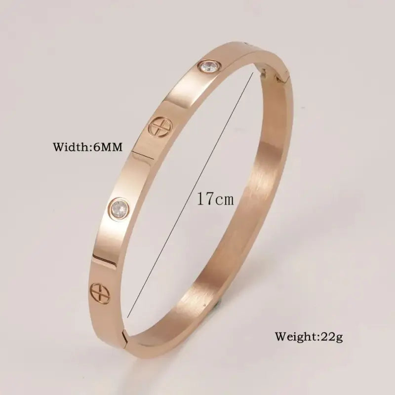 The Radiant X Bangle – 3 Styles One Fire - Bling - Rose - Jewelry