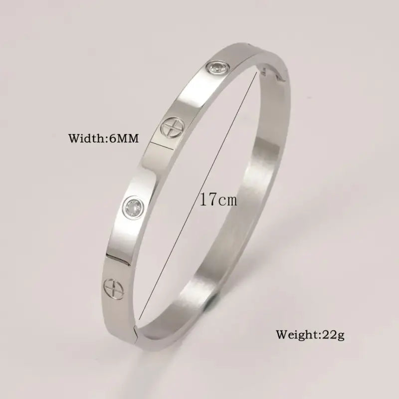 The Radiant X Bangle – 3 Styles One Fire - Bling - Silver - Jewelry