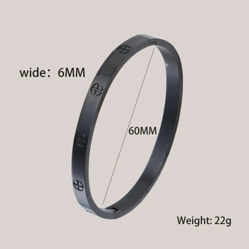 The Radiant X Bangle – 3 Styles One Fire - Design - Black - Jewelry