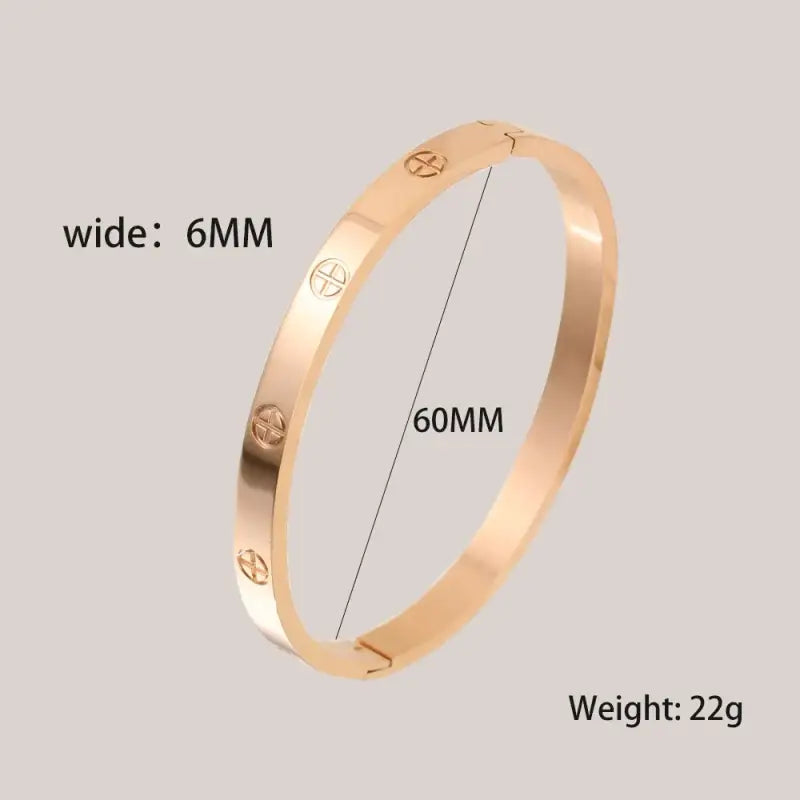The Radiant X Bangle – 3 Styles One Fire - Design - Rose Gold - Jewelry