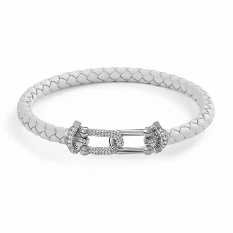 Red & White Sisterhood Bond Bangle Stack - Jewelry