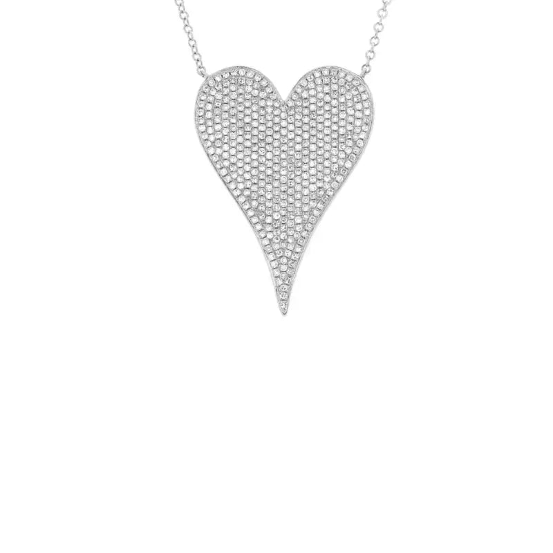 Treasured Heart Pendant - Silver - 13mm - Jewelry