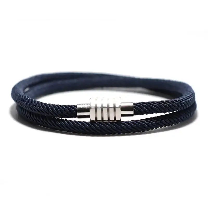 🔗 Unbreakable Bond Bracelet - Navy / 8.1in - Jewelry