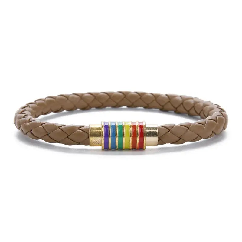 🌈Unbreakable Promise Bracelet Beige Gold / 7.5in Jewelry