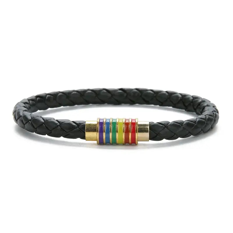 🌈Unbreakable Promise Bracelet Black Gold / 7.5in Jewelry