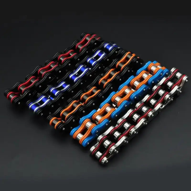 University Cycle Links Bracelet For Men - Jewelry