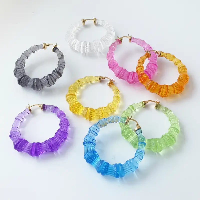 Untamed Mini Bamboo Hoops - 2in - Jewelry