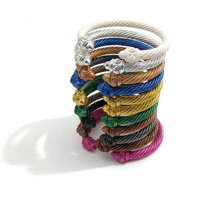 2025 New Style DY Bangle Classic Unisex Bracelet: Timeless Design with Elegant Charm - Jewelry