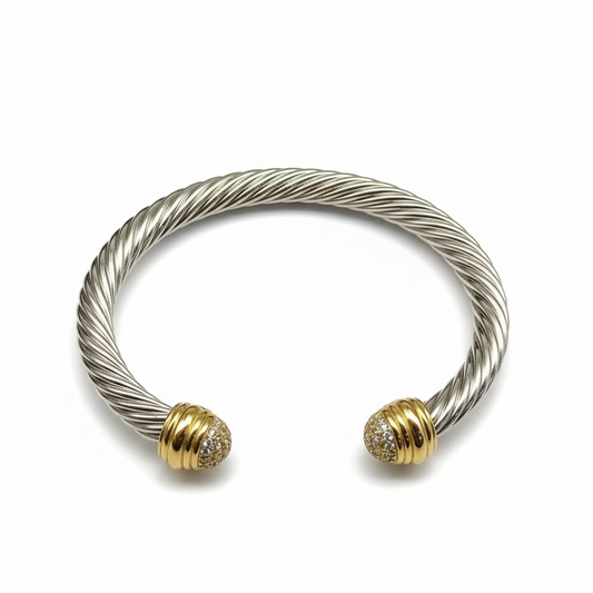 Signature Pave' Union — Silver