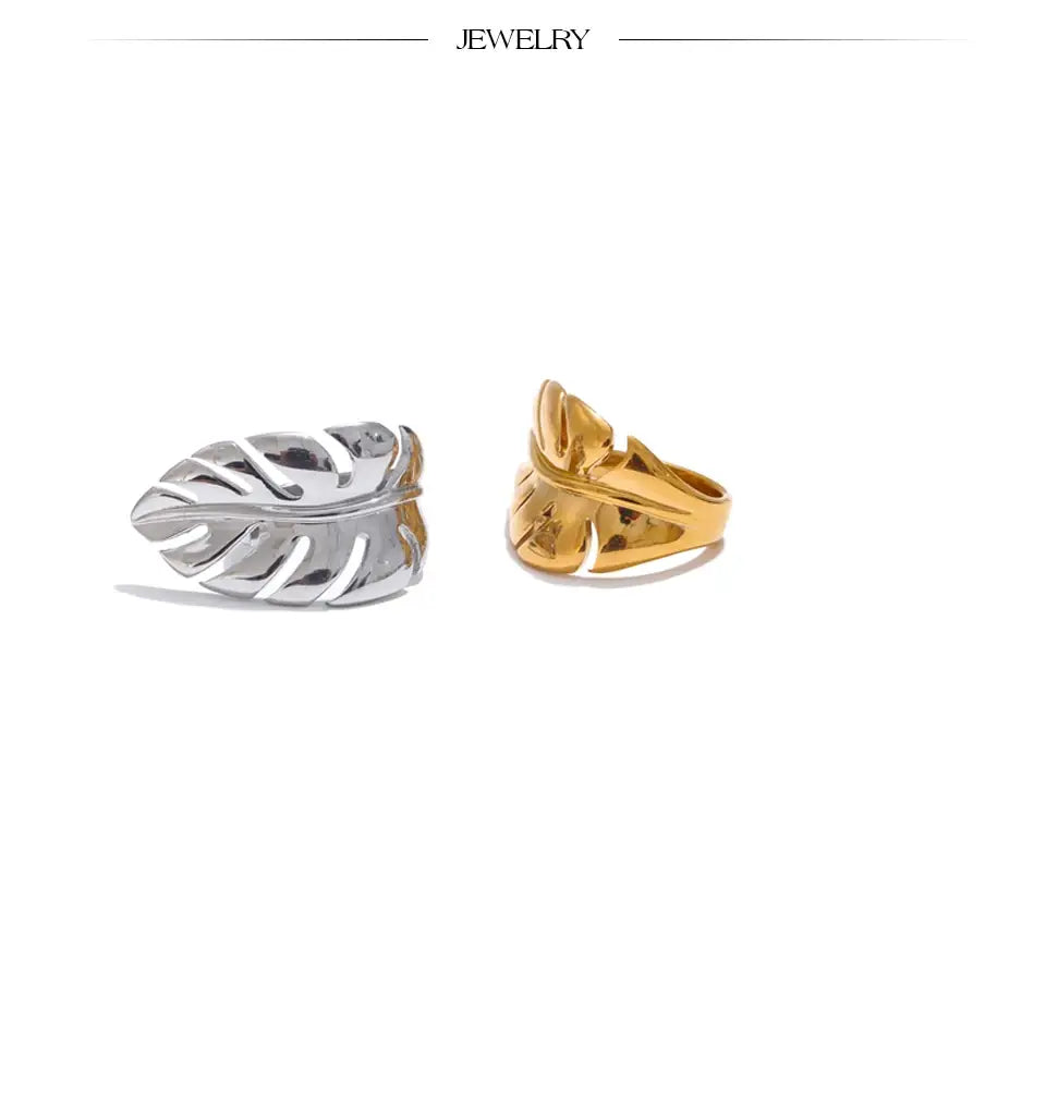 Radiant Leaf Ring