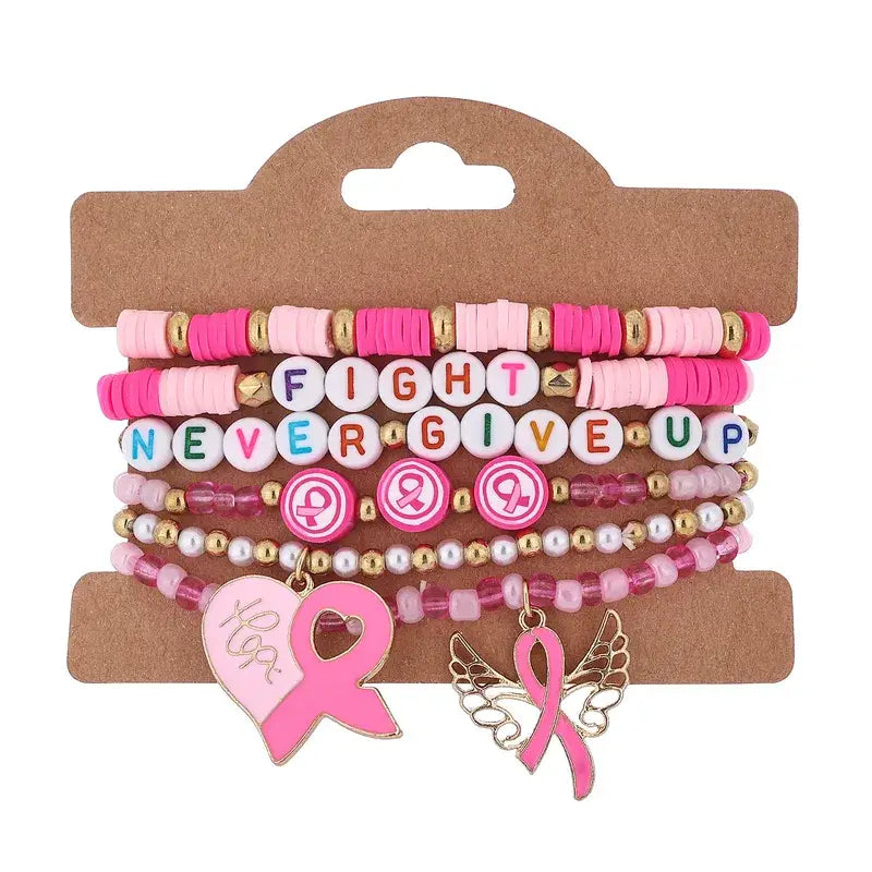 Adorned in Hope Kids Bracelet Stacks - 6 Silicone Bracelets - Jewelry