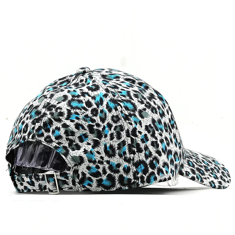 Unisex Leopard Print Zebra Baseball Cap Hip Hop Men’s Women’s Animal Sun Hat Adjustable fishing Gorras