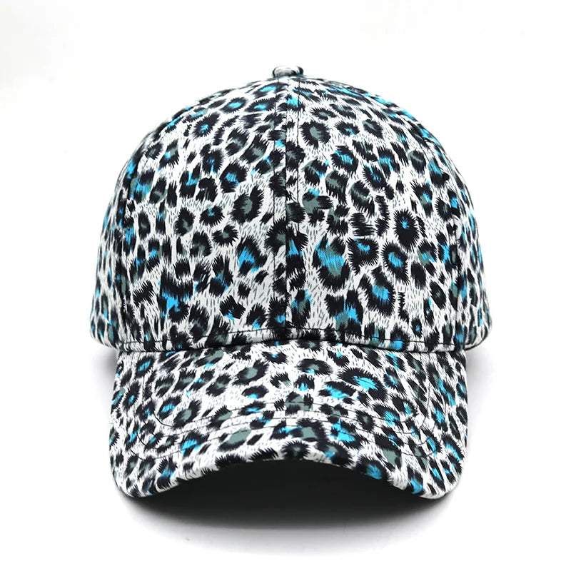 Unisex Leopard Print Zebra Baseball Cap Hip Hop Men’s Women’s Animal Sun Hat Adjustable fishing Gorras