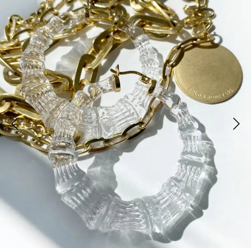 Bamboo Hoops - Jewelry