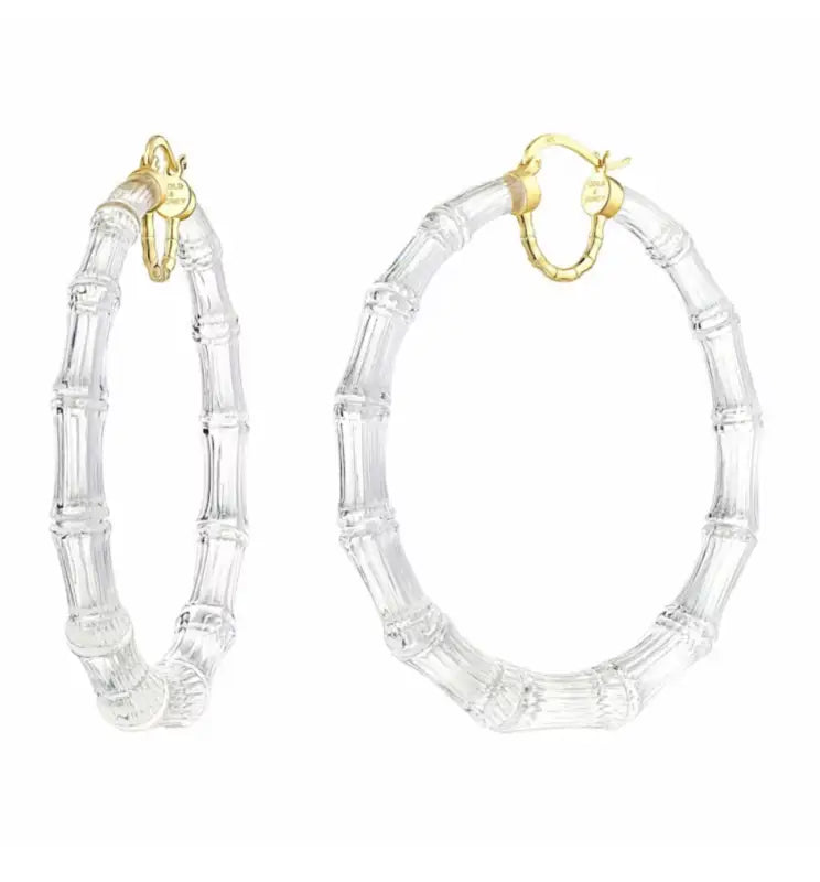 Bamboo Hoops - Jewelry