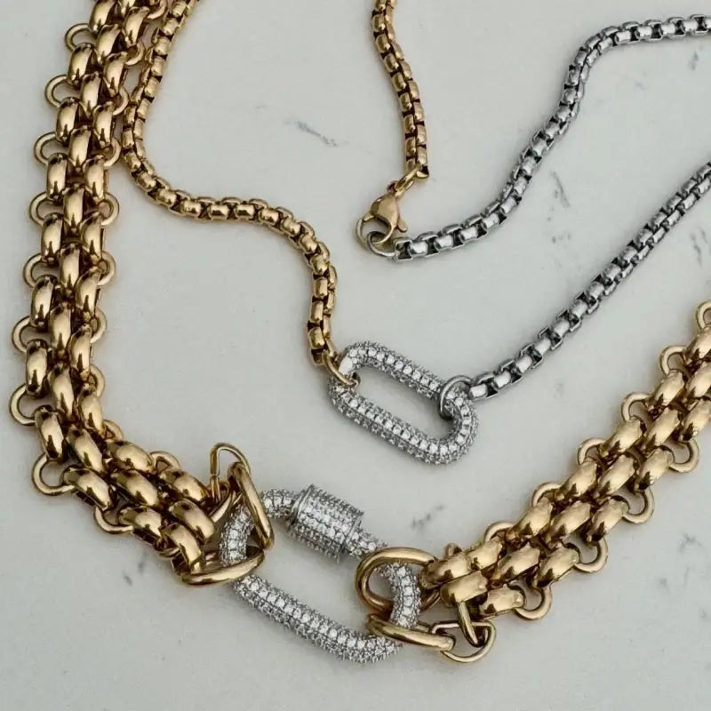 Bold Link Chain Necklace - Jewelry