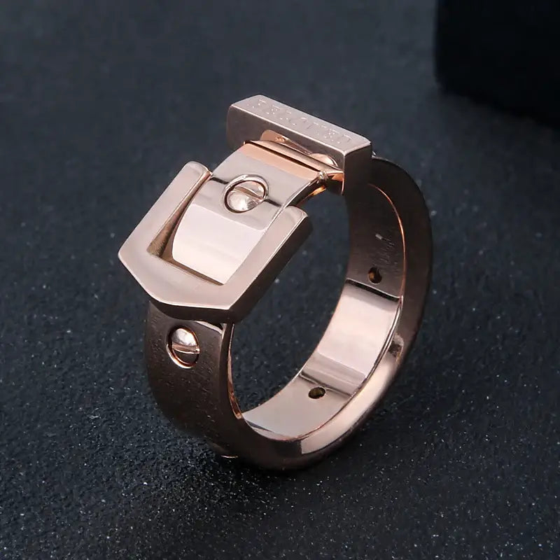 Buckle Band Ring