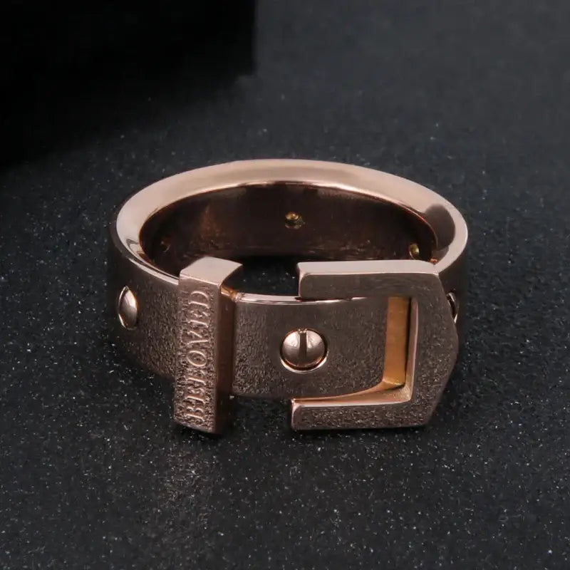 Buckle Band Ring