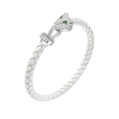 Untamed Pink Cheetah - Silver - Bracelet