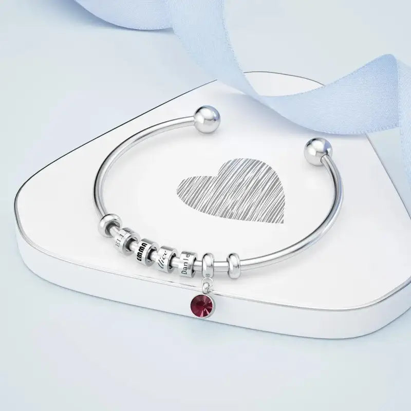 Circle of Love Personalized Bangle