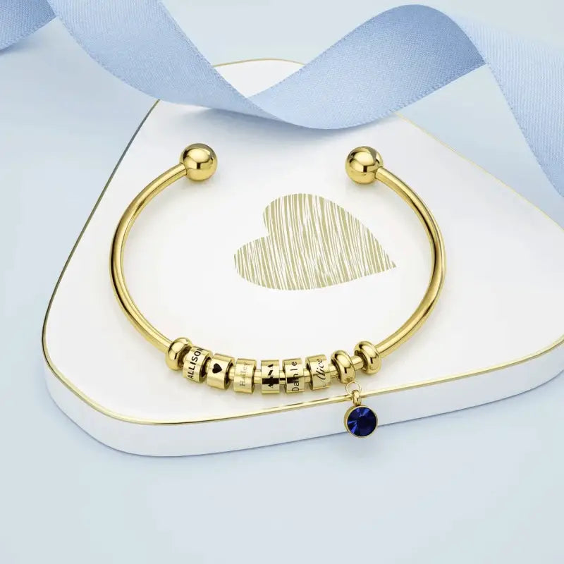 Circle of Love Personalized Bangle