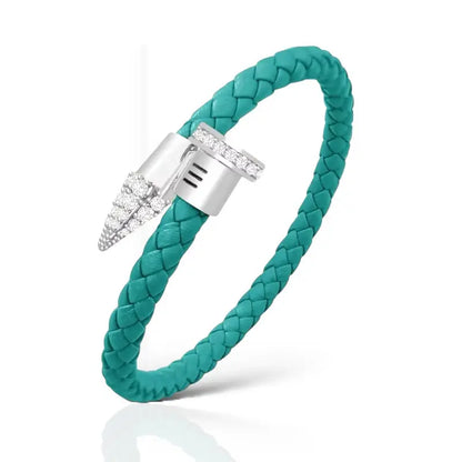 Crown of Redemption Bracelet - 7in / Tiffany Blue - Silver - Jewelry