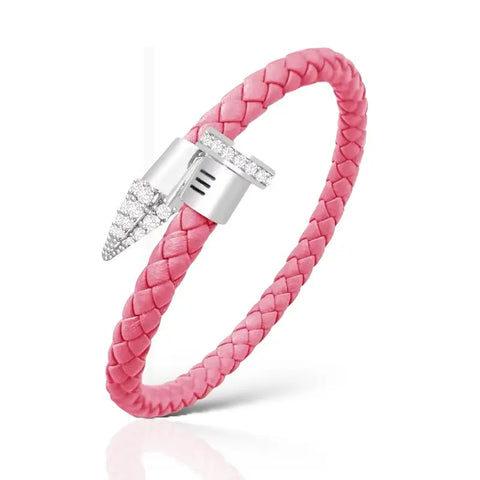 Crown of Courage Bracelet - Silver