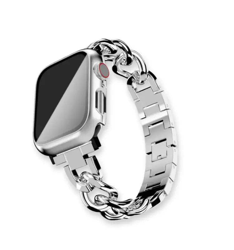 Cuban Link Apple iWatch Band - Jewelry
