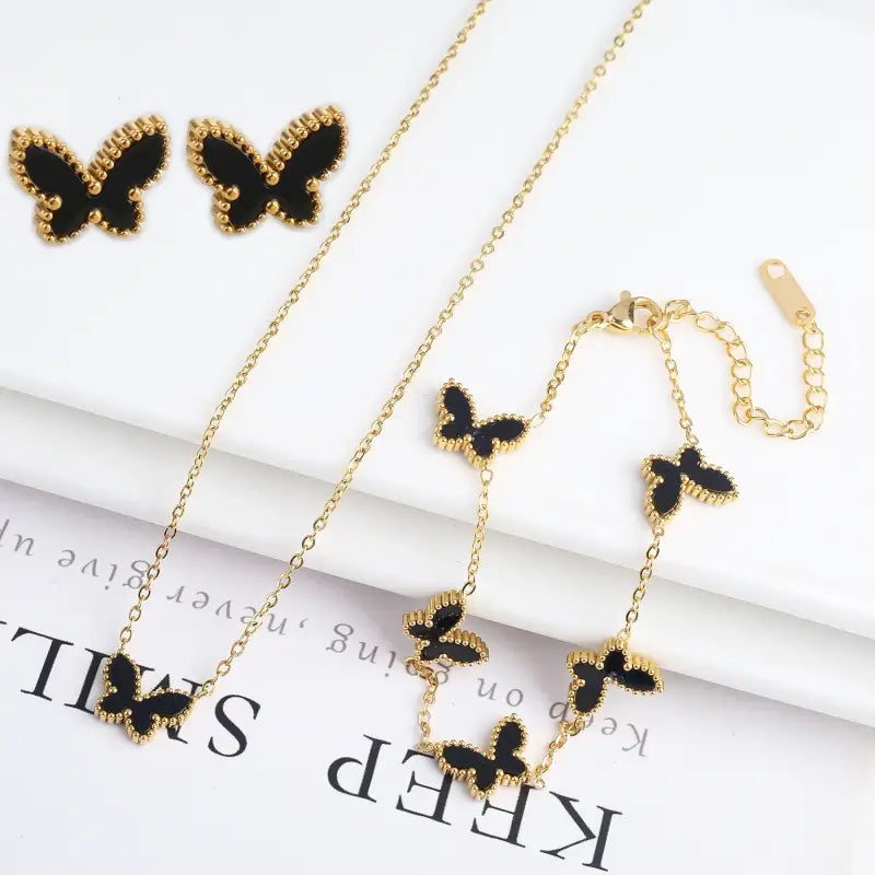 Delicate Butterfly Charm Necklace