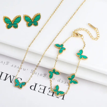 Delicate Butterfly Charm Necklace