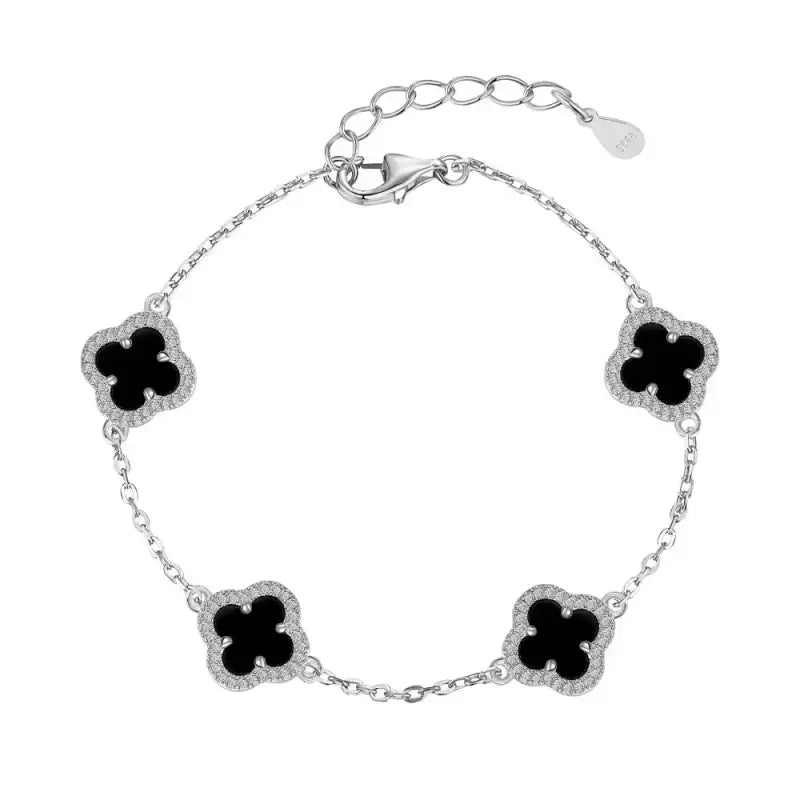 ✨Divine Clover Enamel Bracelet - Jewelry